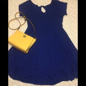 Dark Blue Birdie Dress
